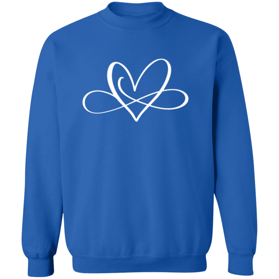 Endless Love: 💘Heart-Infinity Valentine's Day Sweatshirt, Valentine's Day Gift for Wife, Valentine's Day Gift for Girlfriend, Valentine's Day Gift for Her