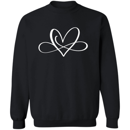 Endless Love: 💘Heart-Infinity Valentine's Day Sweatshirt, Valentine's Day Gift for Wife, Valentine's Day Gift for Girlfriend, Valentine's Day Gift for Her